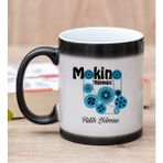 Hediye Dükkanı Kişiye Özel Makine Mühendisi Sihirli Kupa Bardak
