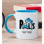 Hediye Dükkanı Kişiye Özel Polis Mavi Kupa