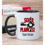 Hediye Dükkanı Kişiye Özel Şehir Plancısı Siyah Kupa Bardak