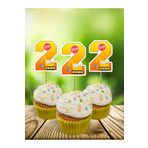 Hediye Dünyası İnşaat Temalı 2 Yaş Doğum Günü Pasta Cupcake Süsü (12 Adet Kürdan Süs)