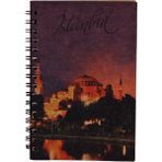 Hediye Kanalı Kraft Ayasofya Cami Temalı Spiralli Defter