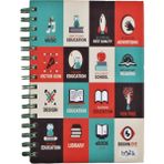 Hediye Kanalı Sanat Temalı Spiralli Defter