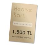 Hediye Kartı 1.500 TL (Basılı)