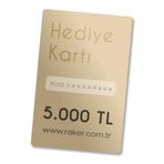Hediye Kartı 5.000 TL (Basılı)