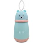 Hediye Kesesi My Bottle Cam Şişe Panda Matara 380 ml - Mavi