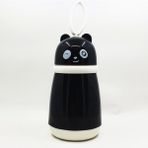 Hediye Kesesi My Bottle Cam Şişe Panda Matara 380 ml - Siyah