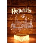 Hediye Kovanı Harry Potter Hogwarts Kalesi 3d Led Lamba