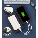 Hediye Kutusunda Beyaz Renk 10.000 mAh Powerbank