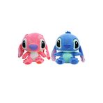 Hediye Nest Lilo And Stitch 35 Cm Sevimli Peluş Oyuncak 2 Karakter Mavi Pembe Stich Ve Lilo