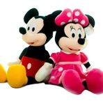 Hediye Nest Minnie Mouse ve Mickey Mouse Peluş Oyuncak 30CM