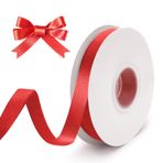 Hediye Paketleme için 10 mm Şerit, 22 M Saten Kurdele Balon Şerit Kumaş El İşi için Kalın Kurdeleler Doğum Günü Anneler Günü Babalar Günü Noel Sevgililer Günü Düğün Parti Nişan Süslemeleri