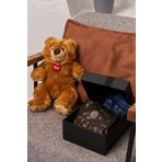 Hediye Paketleme Kağıdı,Bebek Eşya Paketleme: 50 Adet Yüksek Kaliteli Özel Gold Bebek Baskılı Pelur 17gr. Siyah Pelur Kağıtlarımızla Şık Hediyeler Hazırlayın 24*34CM