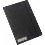Hediye Rengi 5032 Kişiye Özel Lastikli Siyah Defter