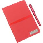 Hediye Rengi 51756 İsme Özel Termo Deri Roller Kalem ve Defter Seti