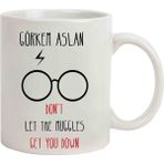 Hediye Rengi İsme Özel Harry Potter Temalı Kupa Bardak