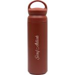 Hediye Rengi Isme Özel Premium Vakumlu Çelik Termos 500 ml - Renk Seçenekli - Kırmızı