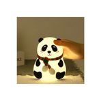 hediye sandalı Sevimli Panda Gece Lambası – Silikon Yumuşak Dokulu LED Dokunmatik Gece Işığı | Bebek & Çocuk Odası