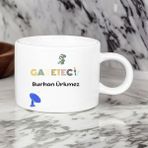 Hediye Vakti Gazetecilere Özel Motto Kahve Fincanı - Beyaz - 330 ml