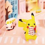 Hediye Vakti Pokemon Pikachu Kawaii Anime Figür Model 1