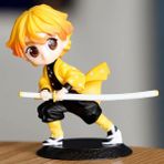 Hediye Vakti Zenitsu Agatsuma Kimetsu No Yaiba ( Demon Slayer) Figür