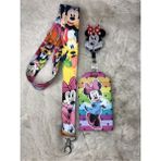 Hediyebum Mickey Mouse Boyun Askısı Yoyo ve Kartlık Set