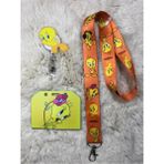 Hediyebum Tweety Boyun Askısı Yoyo ve Yan Kartlık Set