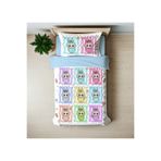 hediyechy Gift Duvet Cover labubu temalı Temalı 3d Dijital Baskılı Tek Kişilik Nevresim Takımı