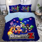 Hediyechy Super Mario Kardeşler Temalı Baskılı Çift Kişilik Nevresim Takımı - Renkli - 200 x 220 cm