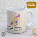 Hediyeci Market HMK-00079 Anneler Gününe Özel Beyaz Kupa Bardak