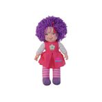 hediyecik 45 Cm Sevimli Mor Saçlı Oyuncak Efsane Lahana Bebek