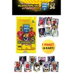 hediyecik Fifa 365 Adrenalyn XL 2026 Trading Card Futbolcu Kartları 1 Paket (6 Kart)