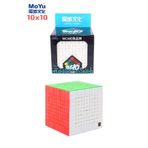 hediyecik Moyu Meilong 10x10 Zeka Küpü Akıl Küpü Rübik Küp Speed Cube