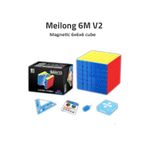 Hediyecik Moyu Speed 6m V2 6x6 Mıknatıslı Manyetik Zeka Küpü Akıl Küpü Rübik Küp Stickerless
