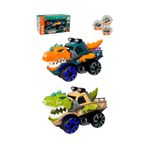 hediyecik Oyuncak Dinozor Kamyonu Işıklı, Sesli Hareketli 24 cm
