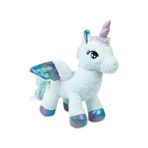 Hediyecik Peluş Kanatlı Unicorn At Pony Oyuncak 35 Cm, Mavi