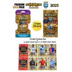 hediyecik Special Limited Edition Panini FIFA 365 2025 Adrenalyn XL Premium Gold Futbolcu Kartları 2 Paket