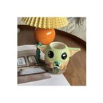 hediyeconcepti 400ml Sevimli Karikatür Seramik Baby Yoda Kupa Bardak