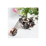 hediyeconcepti El Yapımı Vintage Demir Motosiklet Modeli Motor Heykelcik Metal Motosiklet Ev Ofis Dekor Obje