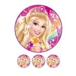 hediyehobihersey Barbie Pasta Üzerine Yenilebilir Baskı A4 şekerli kağıt baskı