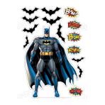 hediyehobihersey Batman Resimli Yenilebilir Pasta Üstü Şeker Kağıdı Baskısı, Yenilebilir Baskı