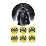 hediyehobihersey Batman Yenilebilir Gıda Baskısı, Yenilebilir Pasta Süsü, Kurabiye Şekerli Kağıt