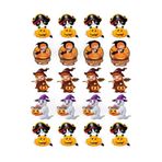 hediyehobihersey Cadılar Bayramı Halloween Resimli Yenilebilir Kurabiye Baskısı, Şekerli Kağıt, Yenilebilir Baskı
