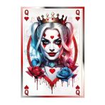 Hediyehobihersey Dikdörtgen Harley Quinn Şekerli Kağıda Baskı Yenilebilir Kağıt Pasta Baskısı