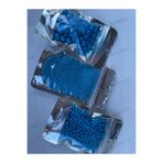 hediyehobihersey Mavi Pasta Süsleme Şekeri Draje Boncuk Yenilebilir Yumuşak 10 mm 4 mm 2 mm 120 gr Blue