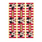 hediyehobihersey Mickey Mouse Yan Dekor Resimli Yenilebilir Şeker Kağıt Pasta Ve Kurabiye Baskısı MKMNB95830e