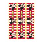 hediyehobihersey Mickey Mouse Yan Dekor Resimli Yenilebilir Şeker Kağıt Pasta Ve Kurabiye Baskısı