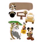 hediyehobihersey Mickey Safari Şekerli Kağıda Baskı Yenilebilir Kağıt Pasta Baskısı