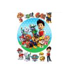hediyehobihersey Paw Patrol Şekerli Kağıda Baskı Yenilebilir Kağıt Pasta Baskısı