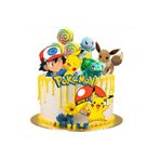 hediyehobihersey Pokemon Pikaju Şekerli Kağıda Baskı Yenilebilir Kağıt Pasta Baskısı