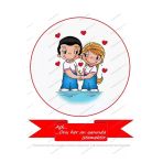 hediyehobihersey Sevgililer Günü Yenilebilir Kolayca Kesilir Resimli Pasta Için Şekerli Kağıt Yenilebilir Baskı